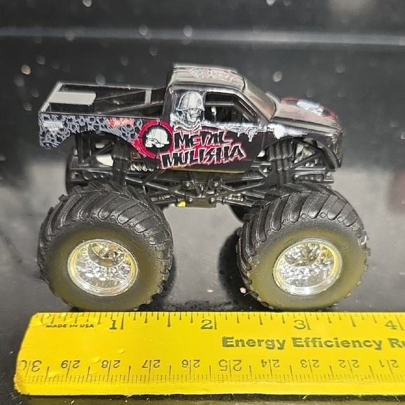 Monster Jam Other - FIRM. Like New. Metal Mulisha Skull Monster Jam Truck 1:64 Diecast
